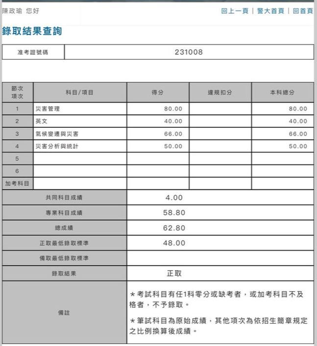 防災所陳政瑜正
